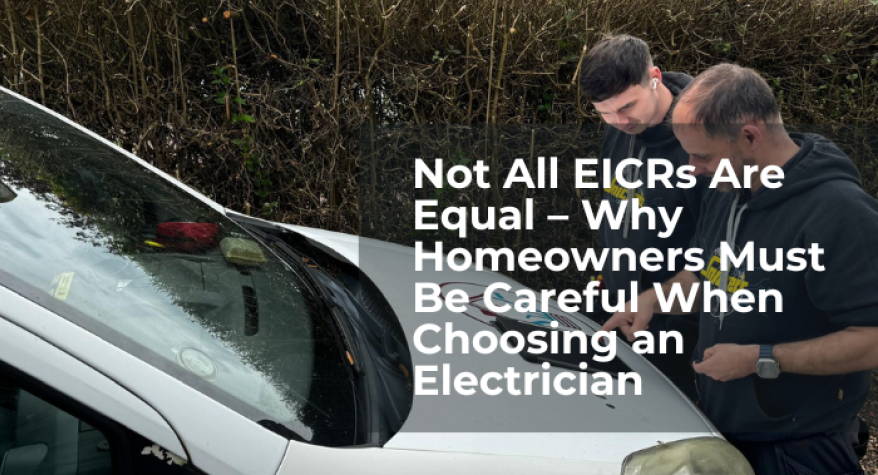 Not All EICRs Are Equal – Why Homeowners Must Be Careful When Choosing an Electrician